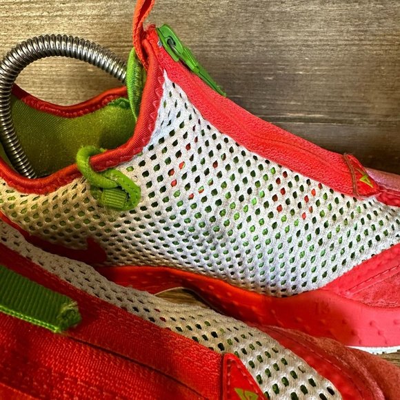 Big Kids Nike Air PG 4 Christmas Red Velvet Basketball Shoes Sneakers Size 6.5 Y - Picture 6 of 8